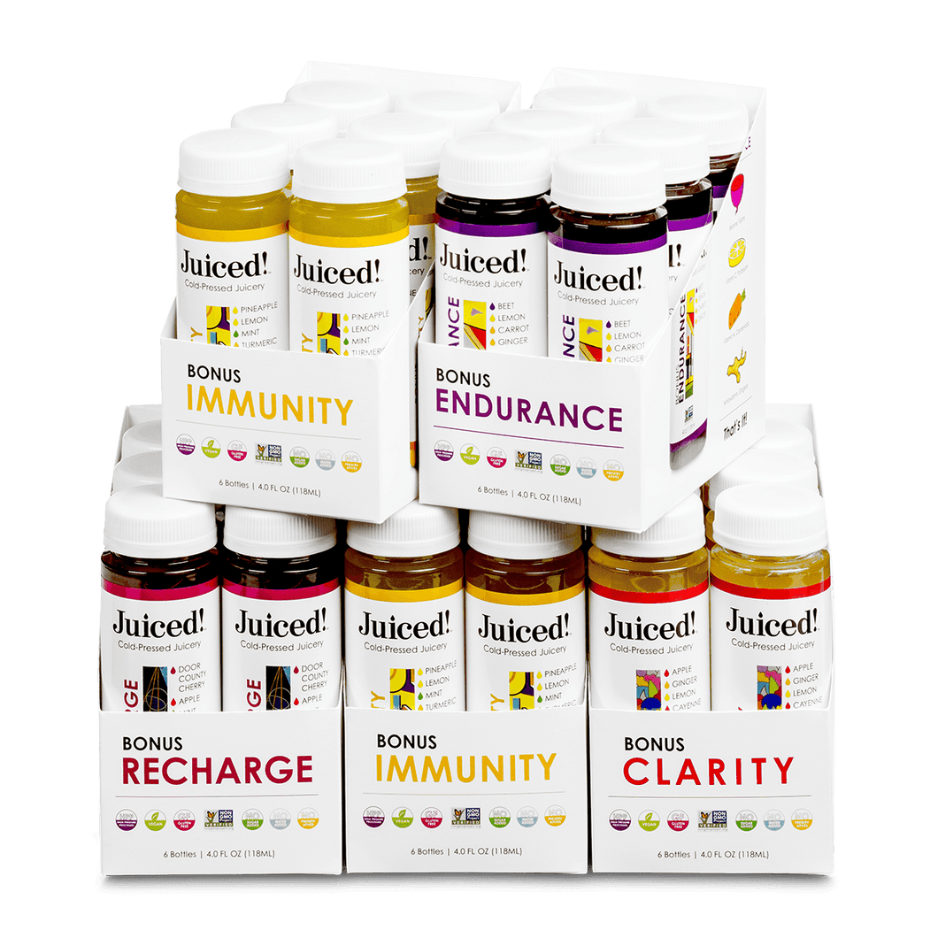 30-Pack Bundle – Juiced! Cold-Pressed Juicery 30-Pack Bundle – Juiced! Cold-Pressed Juicery